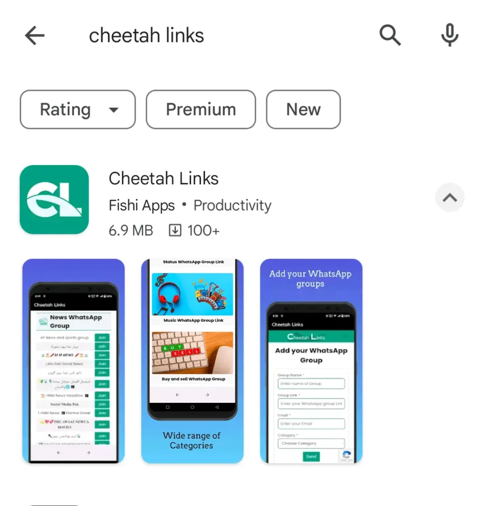 Cheetah Links App